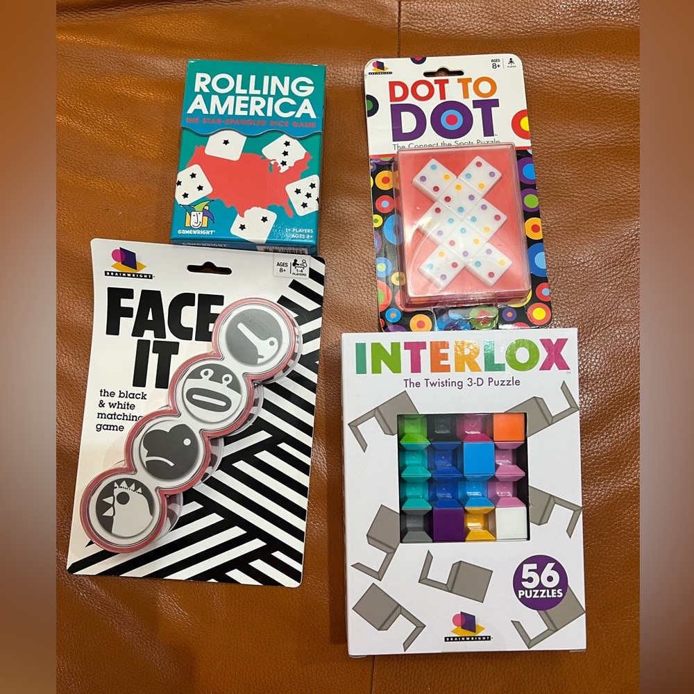 Holidays Special. 4 Toys Puzzle. New Brainwright